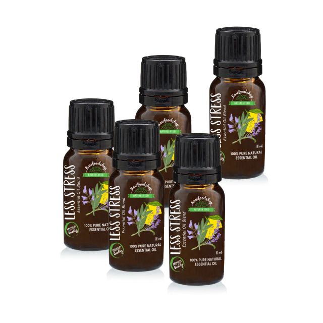Less Stress Essential Oil Blend 10ml x 5 pulloa