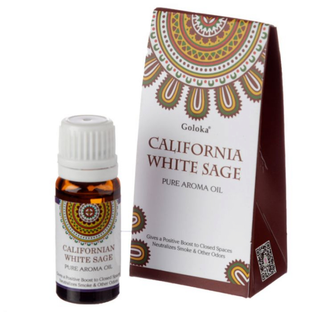 Goloka Kalifornia Valkoinen Salvia Tuoksuöljy 10ml