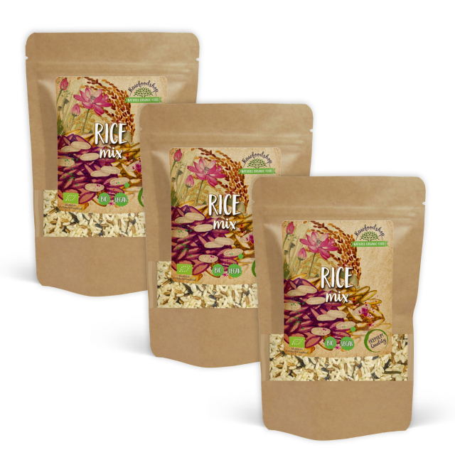 Riisi Mix LUOMU 500g x 3 pakettia