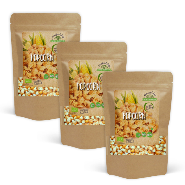 Popcorn LUOMU 500g x 3 pakettia
