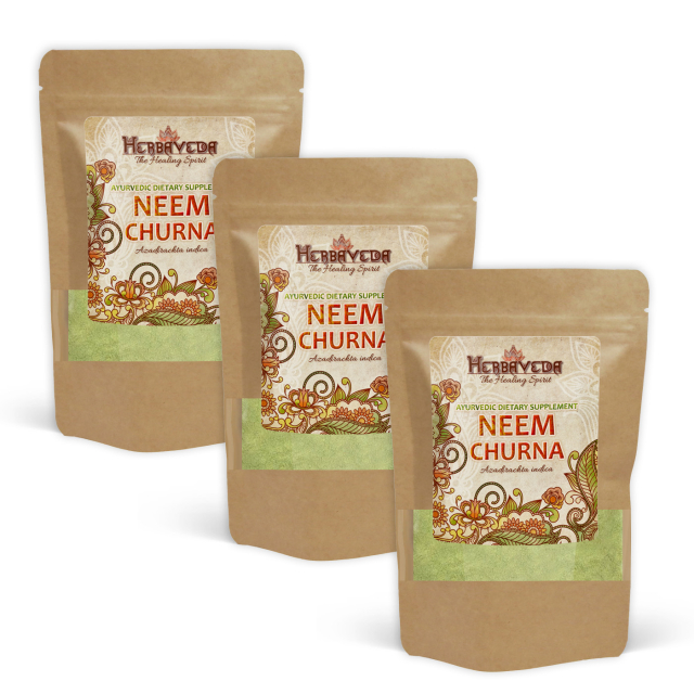 Neem Churna 125g x 3 pakettia