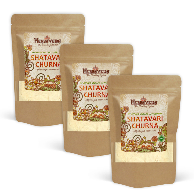 Shatavari Churna LUOMU 125g x 3 pakettia