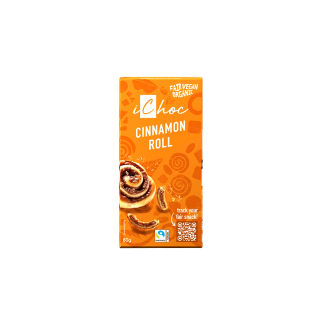 Suklaa Cinnamon Roll LUOMU 80g