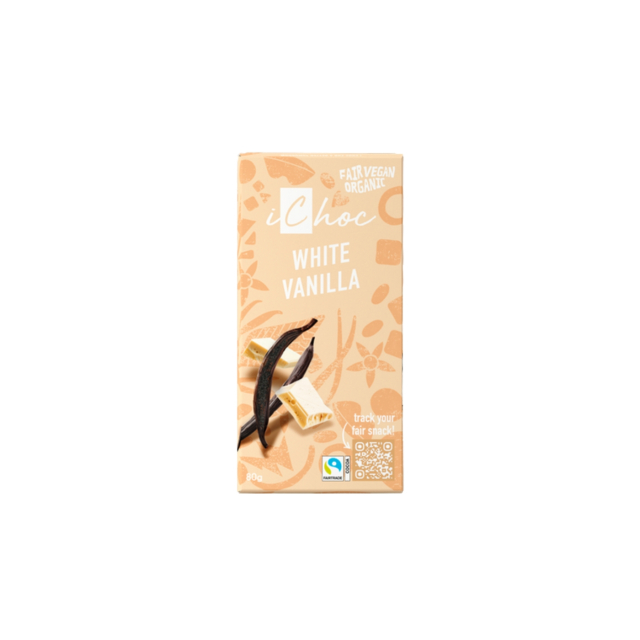 Suklaa White Vanilla LUOMU 80g