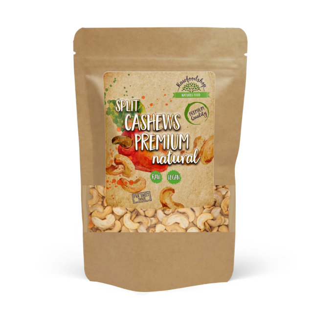 Cashewpähkinät Puolitetut Premium RAW 1kg