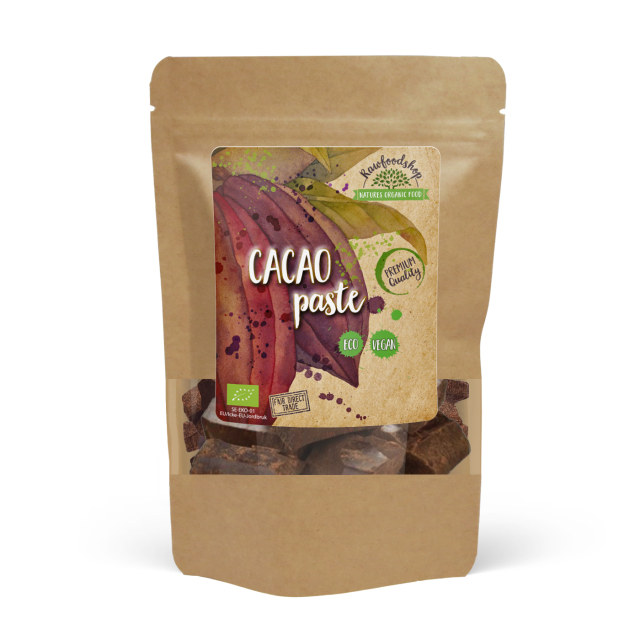Kaakaomassa 100% LUOMU 500g