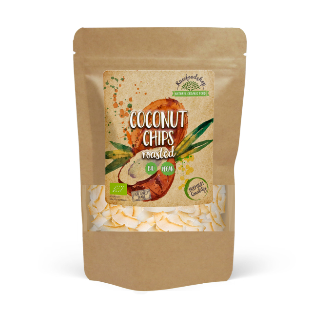 Kookoschipsit Premium Paahdetut LUOMU 350g