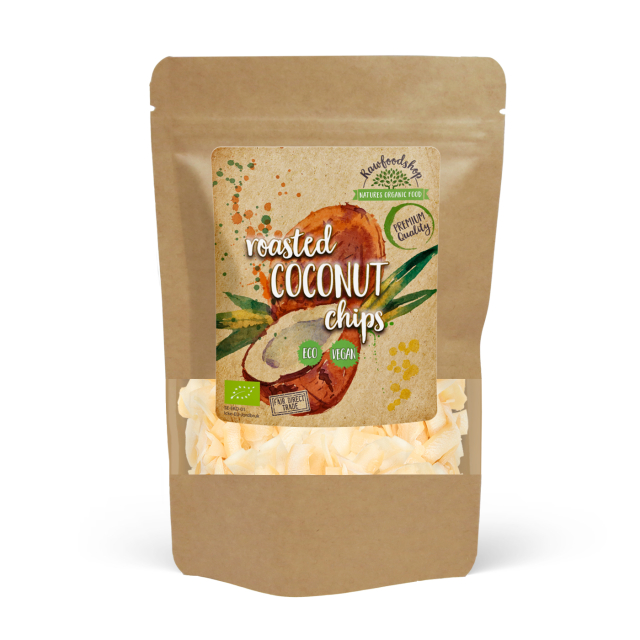 Kookoschipsit Premium Paahdetut LUOMU 500g