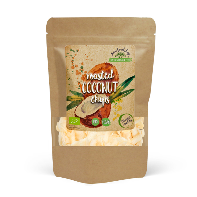 Kookoschipsit Premium Paahdetut LUOMU 500g