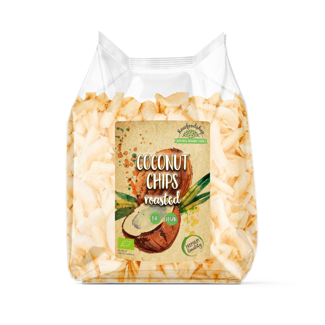 Kookoschipsit Premium Paahdetut LUOMU 400g