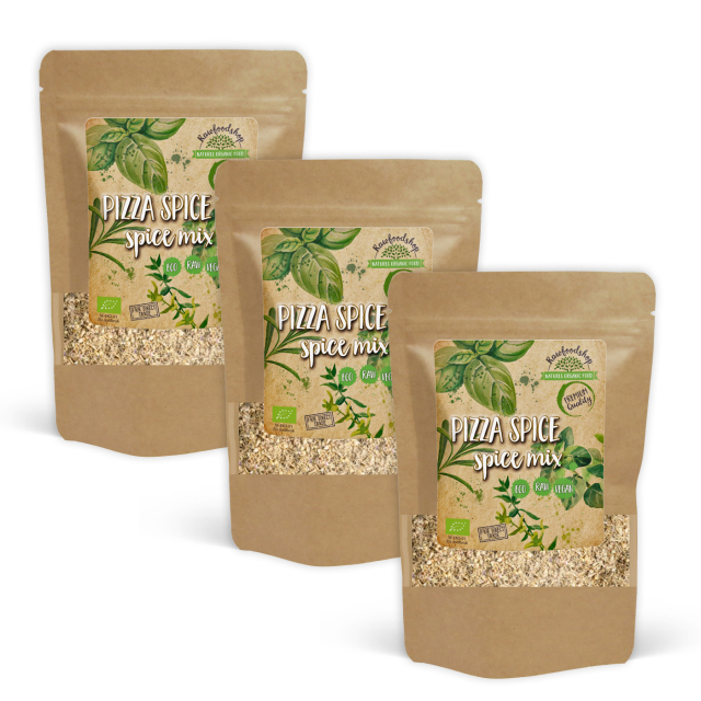 Pizzamauste LUOMU 50g x 3 pakettia
