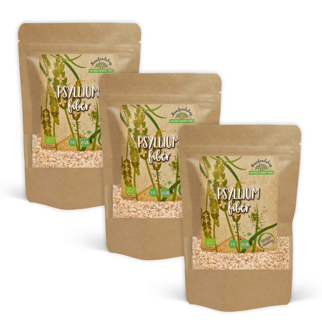 Psyllium Siemenkuoret LUOMU 250g x 3 pakettia