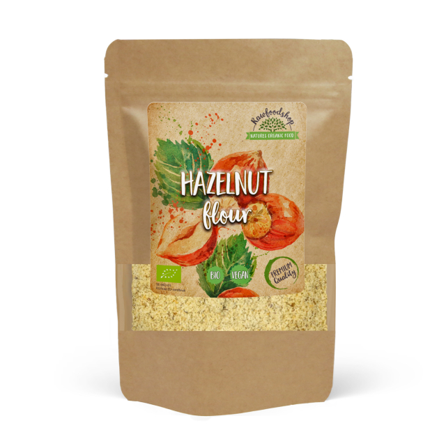 Hasselpähkinäjauho Paahdettu LUOMU 500g