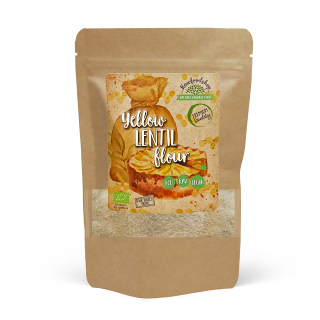 Linssijauho Keltainen LUOMU 500g