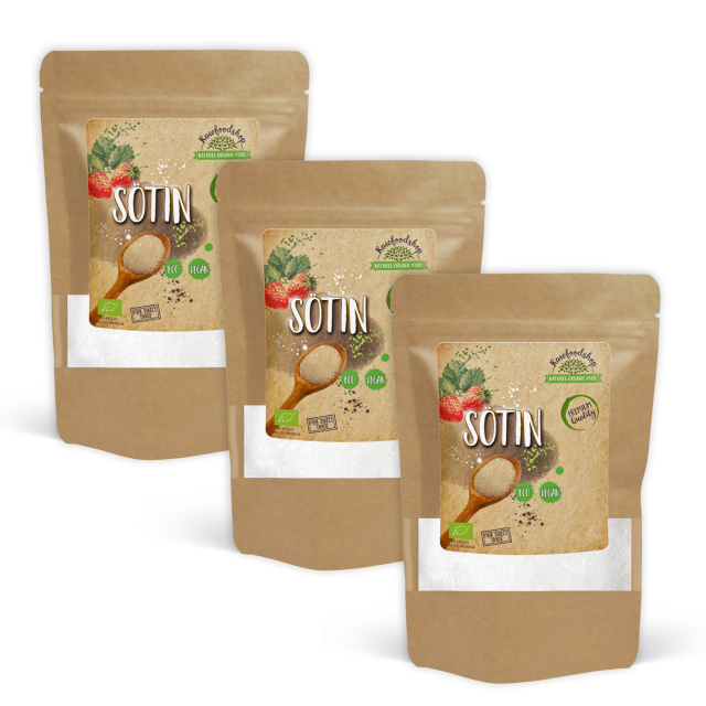 SÖTIN LUOMU 1kg x 3 pakettia