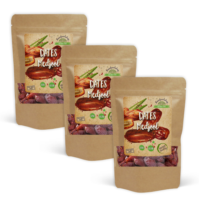 Medjool-taatelit 1kg x 3 pakettia