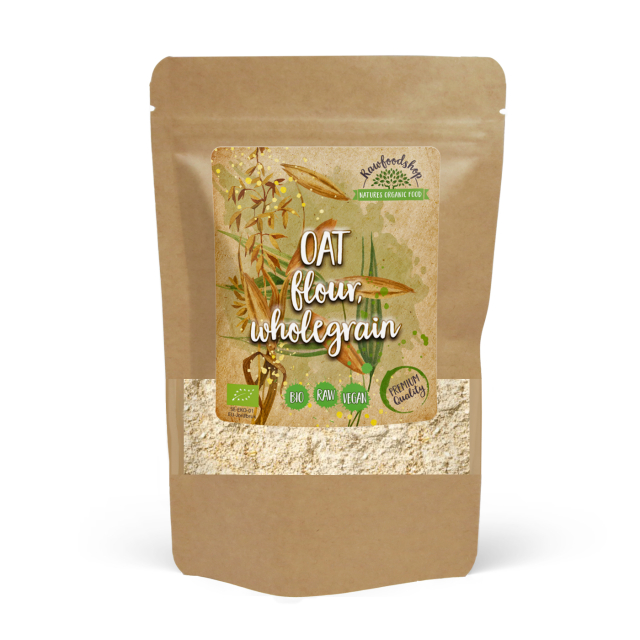 Kaurajauho Täysjyvä LUOMU 500g