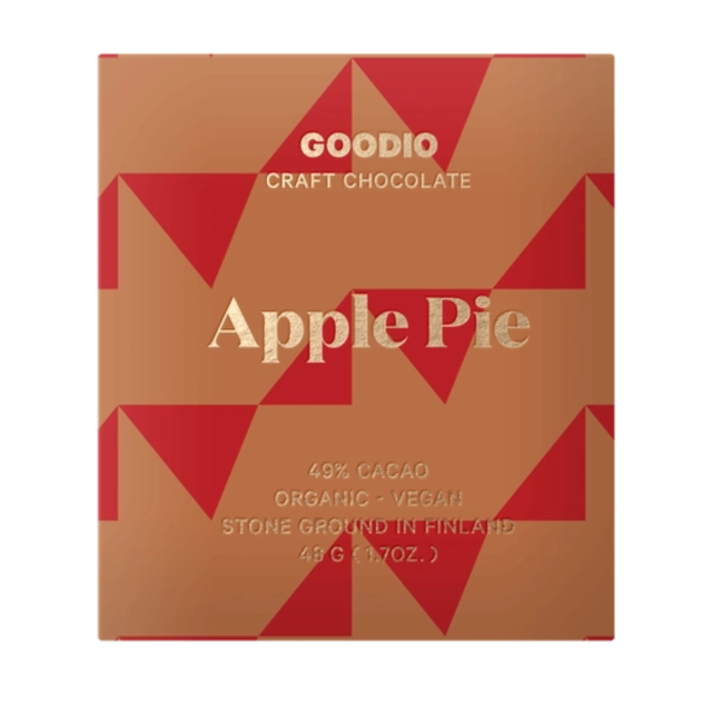 Omenapiirakka Suklaa 49 % LUOMU 48 g