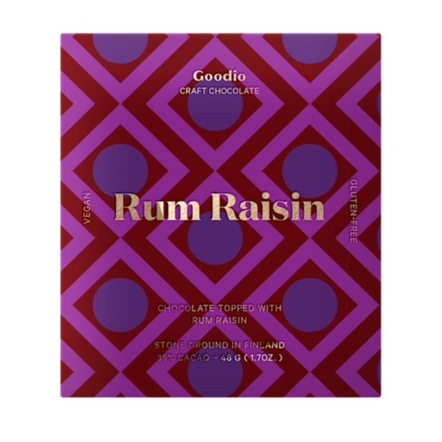 Rommi-rusina Suklaa 35 % LUOMU 48 g