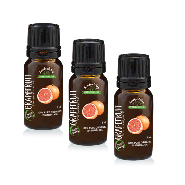 Greippi Eteerinen Öljy LUOMU 10ml x 3 pulloa