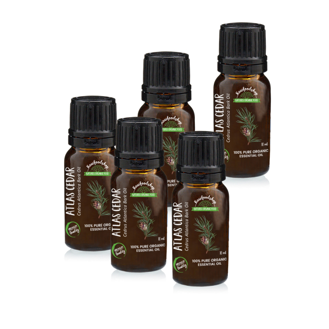 Atlassetrin Eteerinen Öljy LUOMU 10ml x 5 pakettia