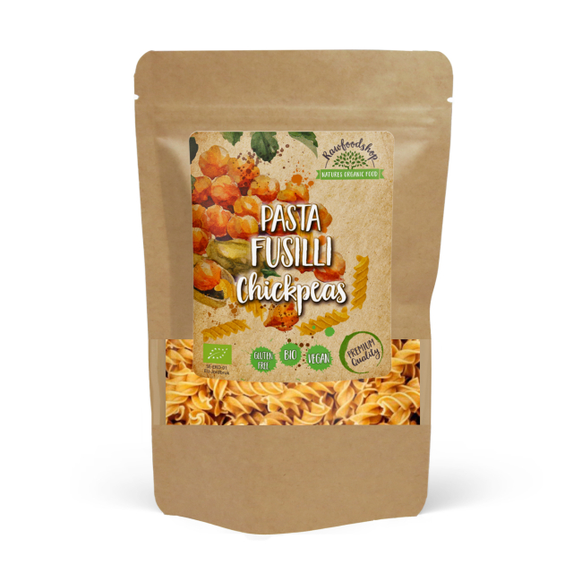 Pasta Fusilli Kikherne LUOMU 250g