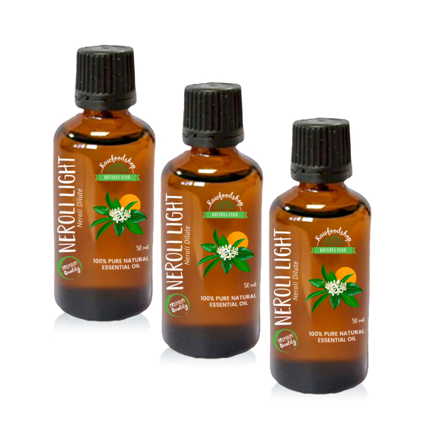 Neroli Light Eteerinen Öljy 50ml x 3 pulloa