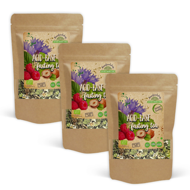 Acid-Base Fasting Tee LUOMU 50g x 3 pakettia
