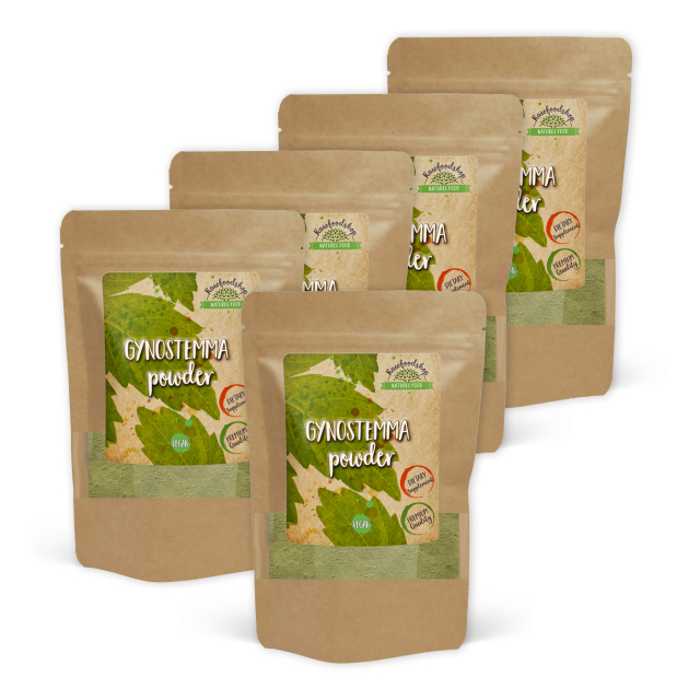 Gynostemma-jauhe 250g  x 5 pakettia