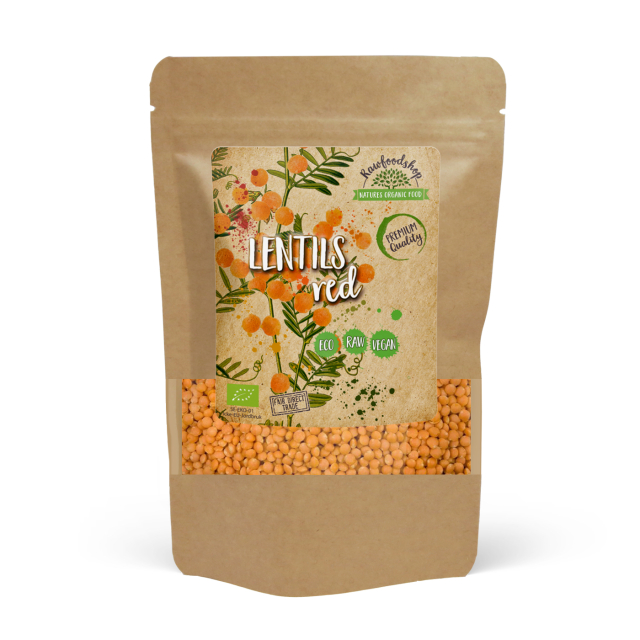 Linssit Punaiset LUOMU 1kg