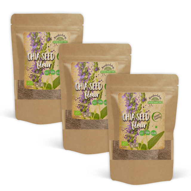 Chia-jauho LUOMU 500g x 3 pakettia
