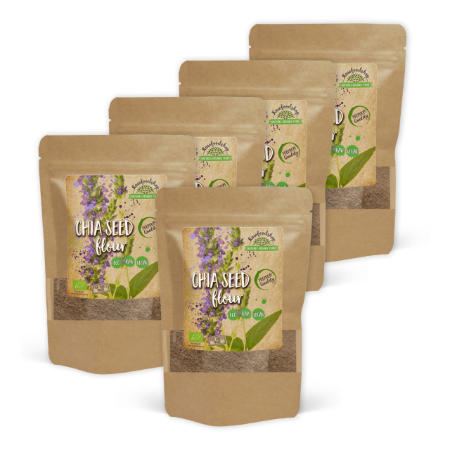 Chia-jauho LUOMU 500g x 5 pakettia