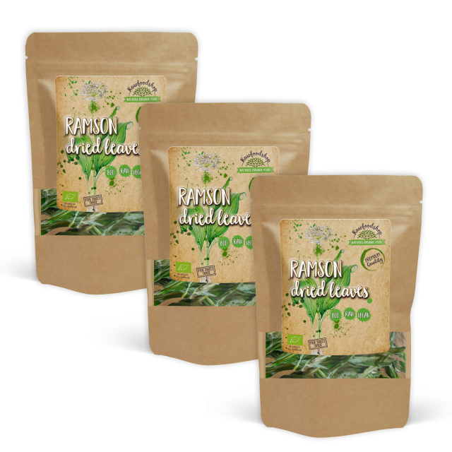 Karhunlaukka LUOMU 50g x 3 pakettia