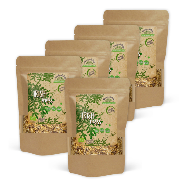 Irish Moss LUOMU 125g x 5 pakettia