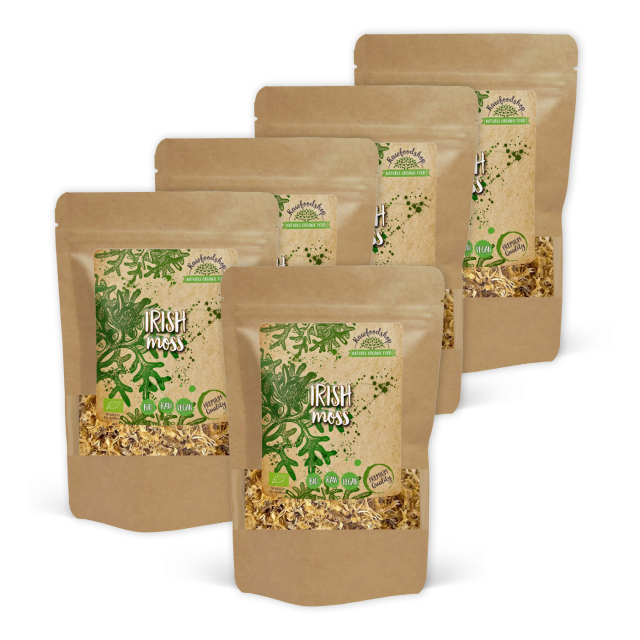 Irish Moss LUOMU 250g x 5 pakettia