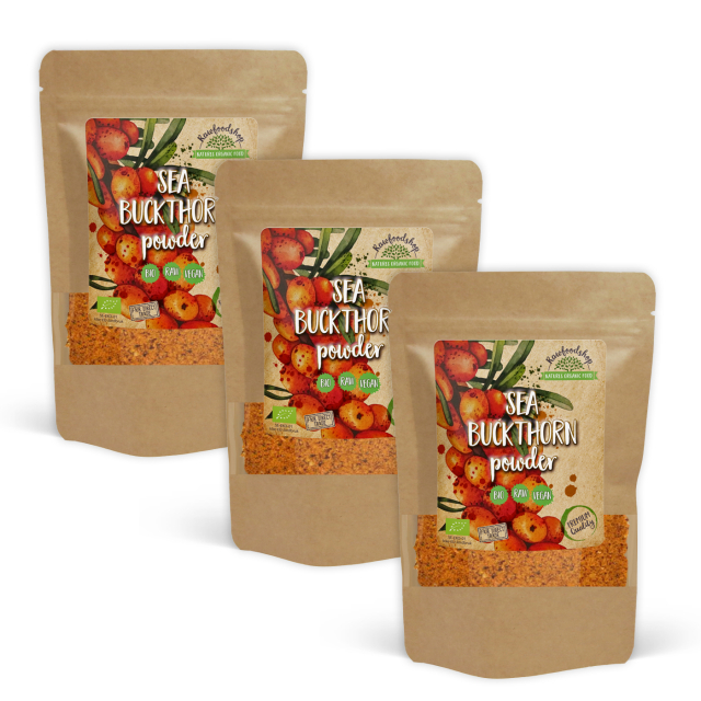 Tyrnimarjajauhe LUOMU 125g x 3 pakettia