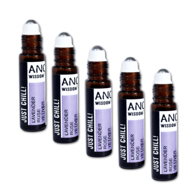 Just Chill Essential Oil Blend Roll On 10ml x 5 pulloa