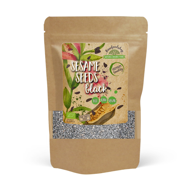 Seesaminsiemenet Mustat LUOMU 500g