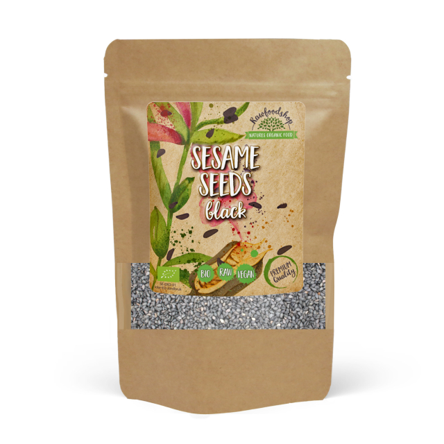 Seesaminsiemenet Mustat LUOMU 500g