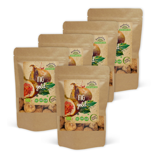 Viikunat Gold LUOMU 200g x 5 pakettia