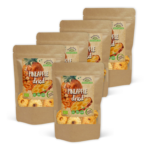 Ananas LUOMU 500g x 5 pakettia
