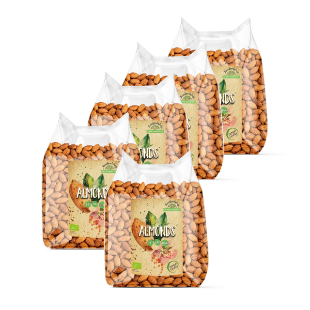 Manteli Premium RAW LUOMU 1kg x 5 pakettia
