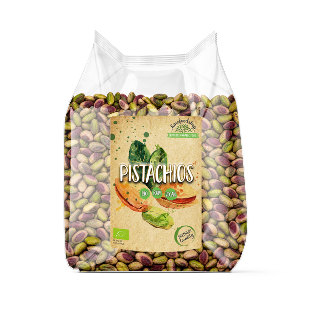 Pistaasipähkinät Premium RAW LUOMU 500g