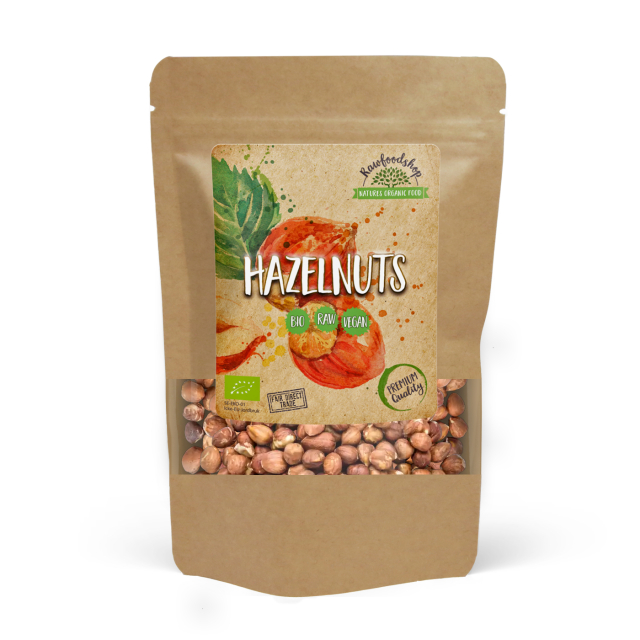 Hasselpähkinät Premium RAW LUOMU 200g