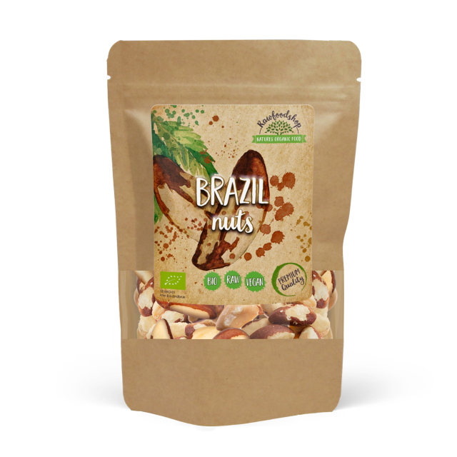 Parapähkinät Premium RAW LUOMU 250g