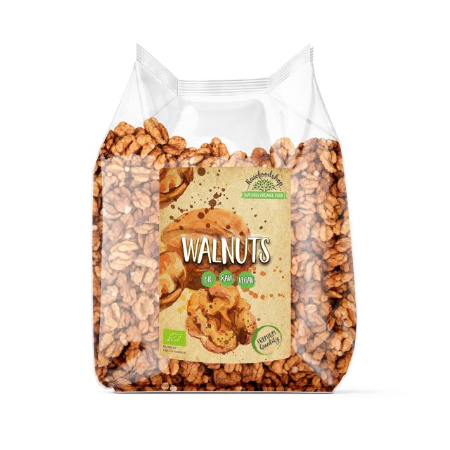 Saksanpähkinät Premium RAW LUOMU 750g