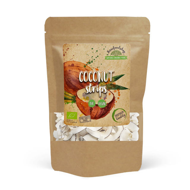 Kookospähkinä suikaleina LUOMU 500g