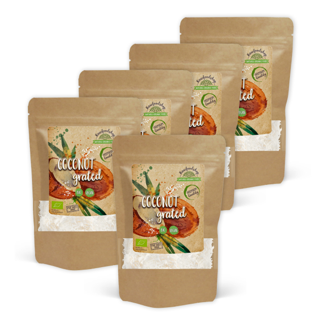 Kookoshiutaleet Premium LUOMU 500g x 5 pakettia