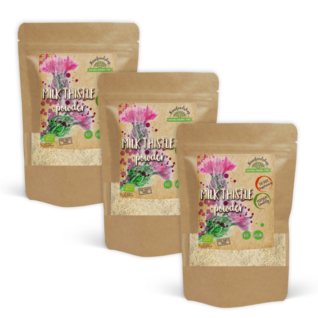 Milk Thistle Jauhe LUOMU 125g x 3 pakettia