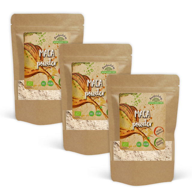 Maca-jauhe LUOMU 1kg x 3 pakettia